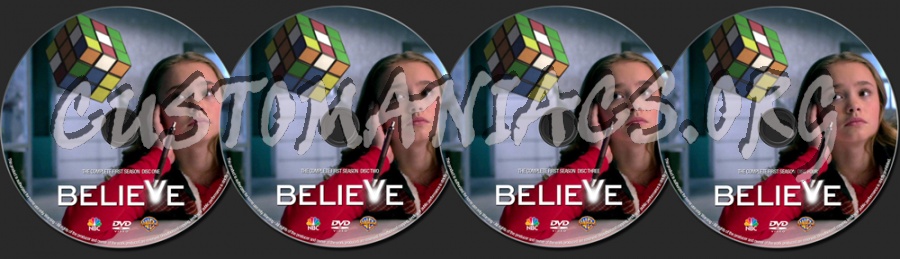 Believe Season 1 dvd label