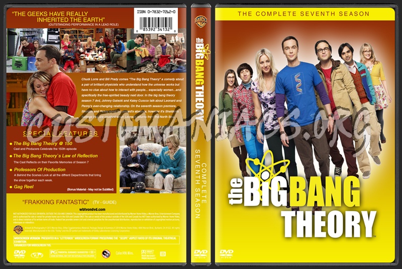 The Big Bang Theory Season Seven dvd cover