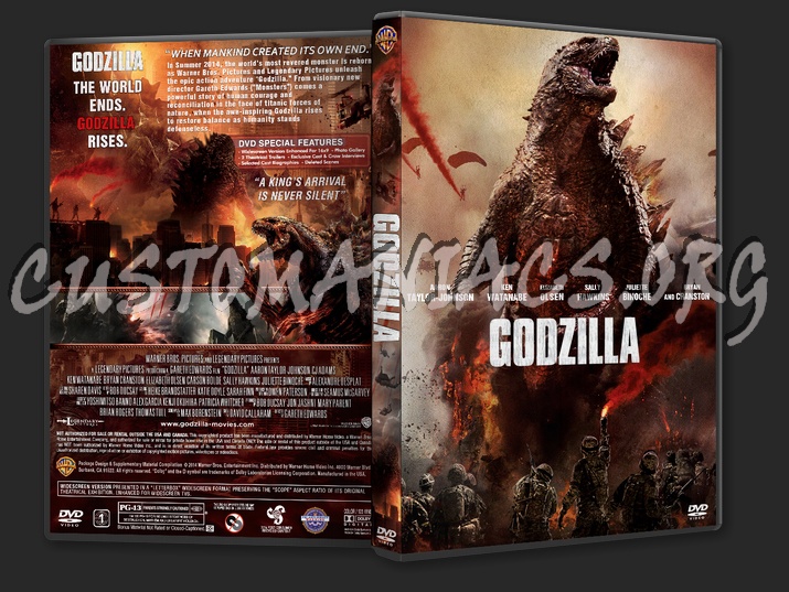 Godzilla dvd cover