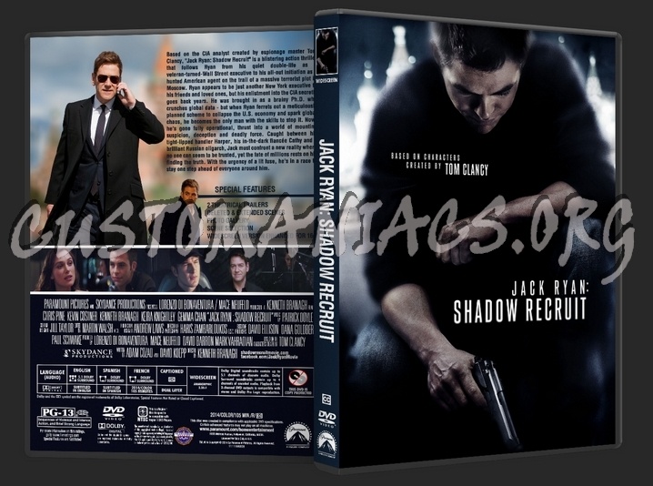 Jack Ryan: Shadow Recruit dvd cover