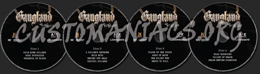 Gangland Final Season (7) dvd label