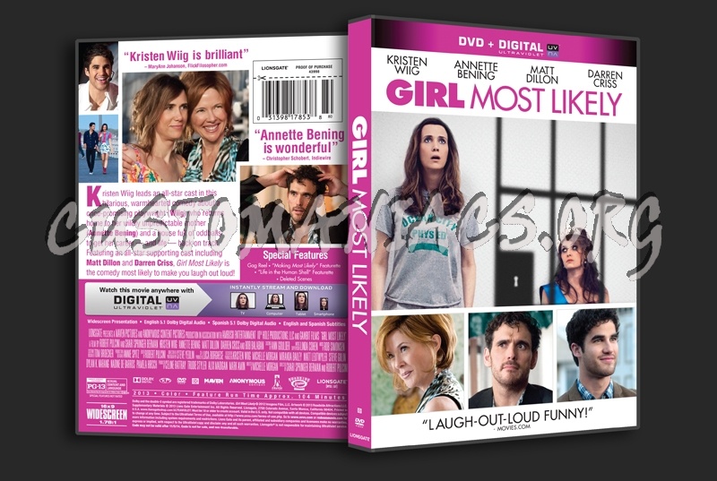 Girl Most Likely dvd cover