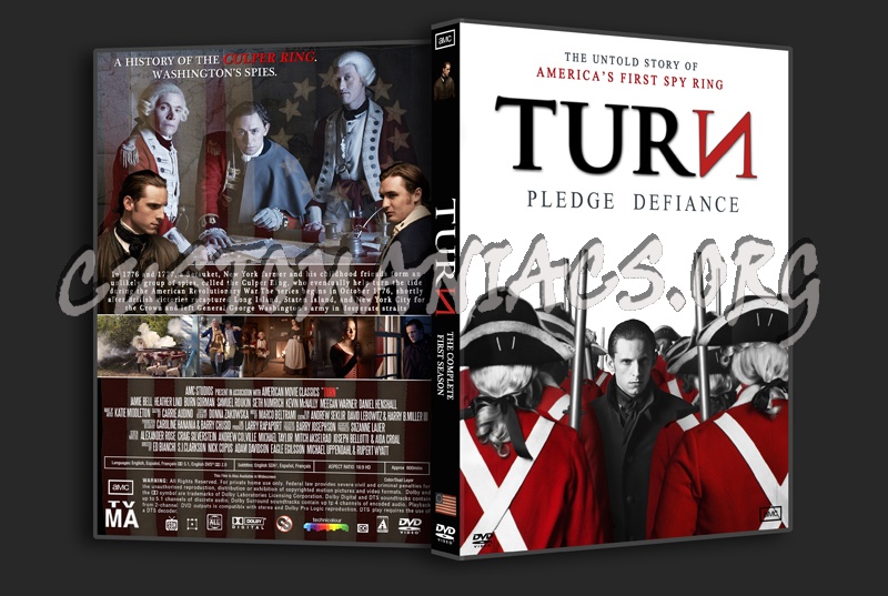 Turn Season 1 dvd cover