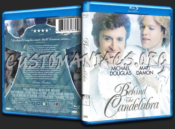 Behind the Candelabra blu-ray cover