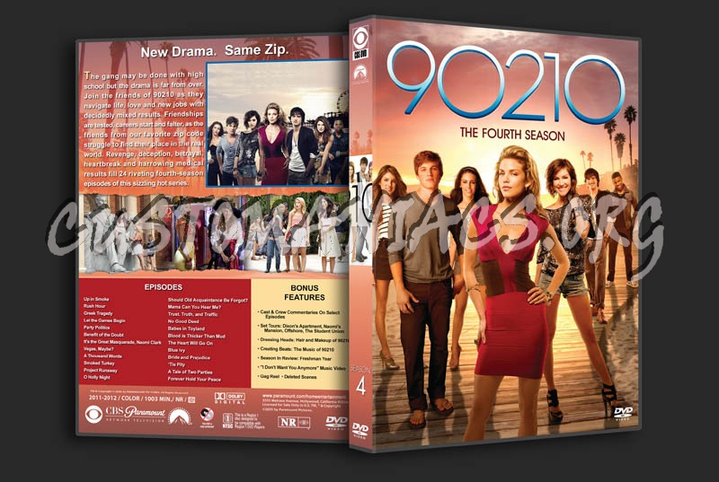 90210 - Seasons 1-5 Spanning Spine dvd cover