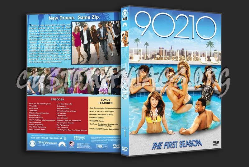 90210 - Seasons 1-5 dvd cover