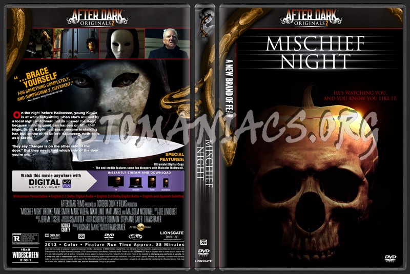 Mischief Night dvd cover