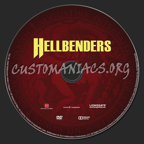 Hellbenders dvd label