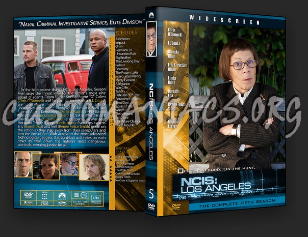 NCIS: Los Angeles dvd cover