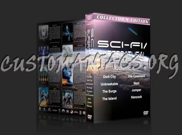 Sci-Fi / Supernatural Collection - Volume 1 dvd cover