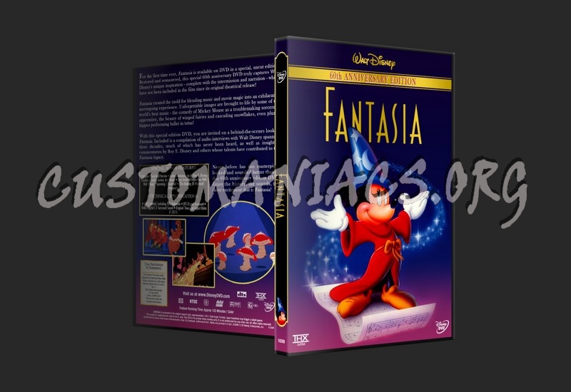 Fantasia (1940) dvd cover