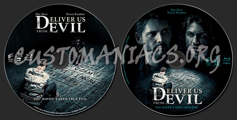 Deliver Us From Evil (2014) blu-ray label