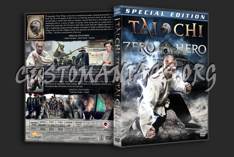 Tai Chi Zero / Tai Chi Hero Double dvd cover