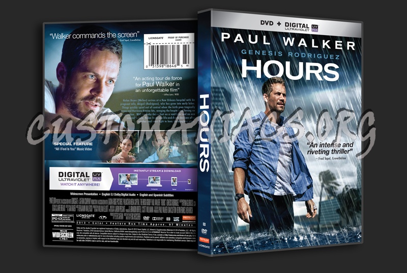 Hours dvd cover