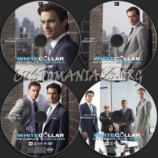 White Collar - Season 2 dvd label