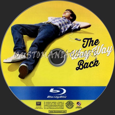 The Way Way Back blu-ray label