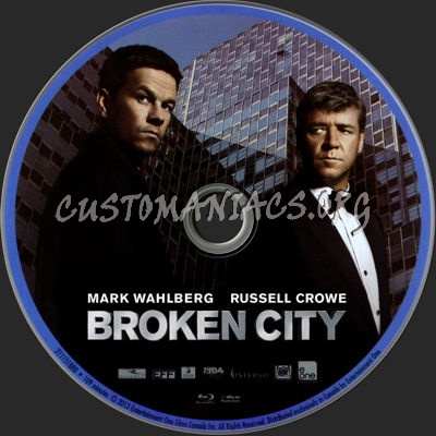 Broken City blu-ray label