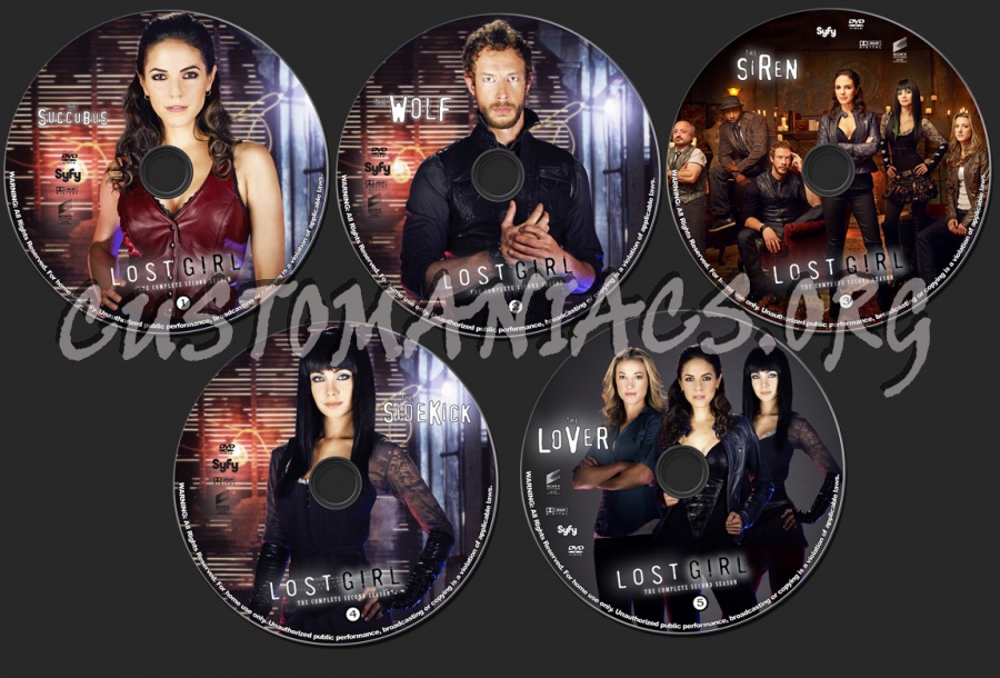 Lost Girl - Season 2 dvd label