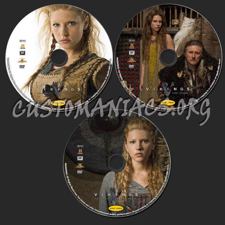 Vikings - Season 1 dvd label