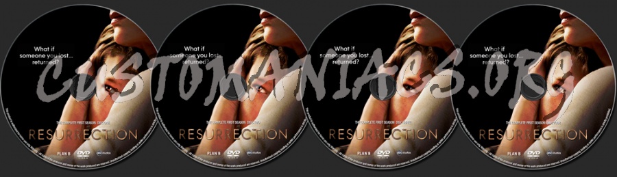 Resurrection Season 1 dvd label