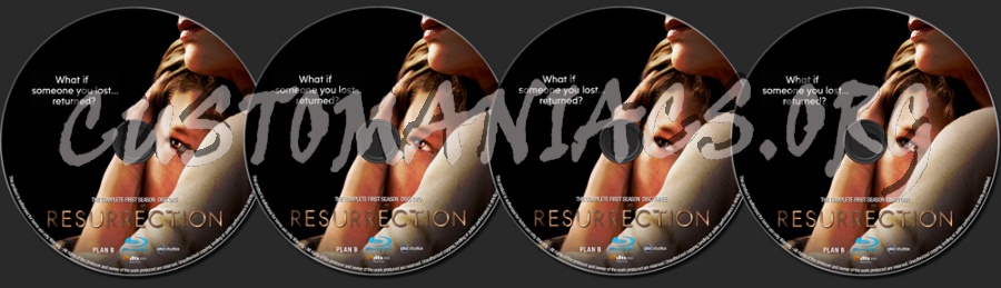 Resurrection Season 1 blu-ray label