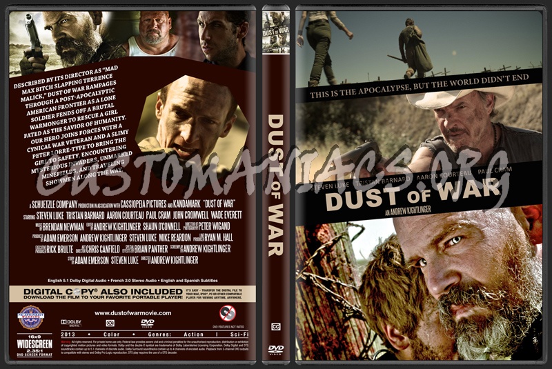 Dust of War dvd cover