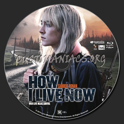 How I Live Now blu-ray label