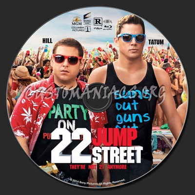 22 Jump Street blu-ray label