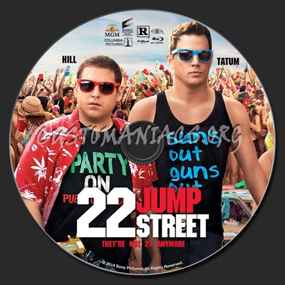 22 Jump Street blu-ray label