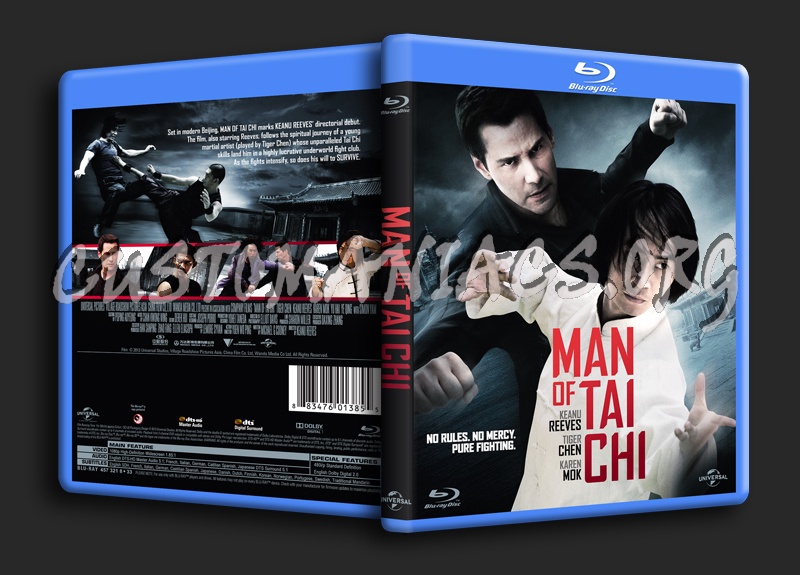 Man of Tai Chi blu-ray cover