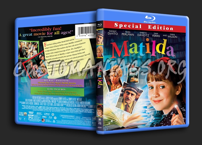 Matilda blu-ray cover