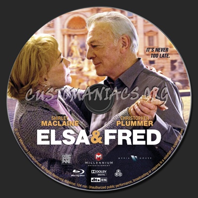 Elsa & Fred blu-ray label