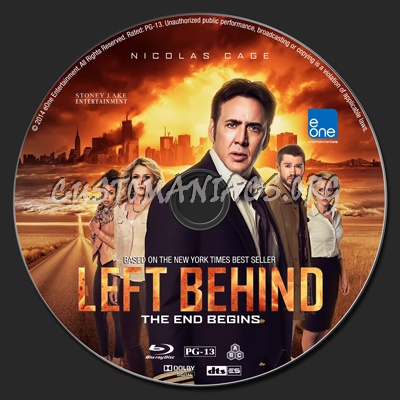 Left Behind blu-ray label