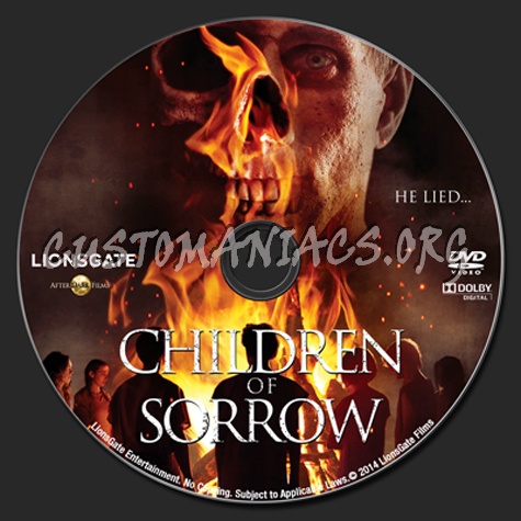 Children Of Sorrow dvd label