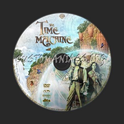 The Time Machine dvd label