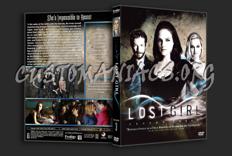 Lost Girl: Seasons 1-3 dvd cover