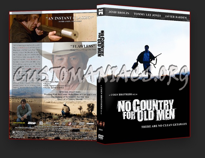 No Country For Old Men dvd cover