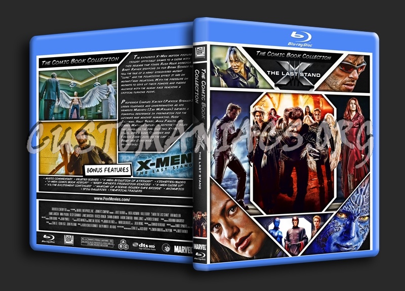 X-Men: The Last Stand blu-ray cover