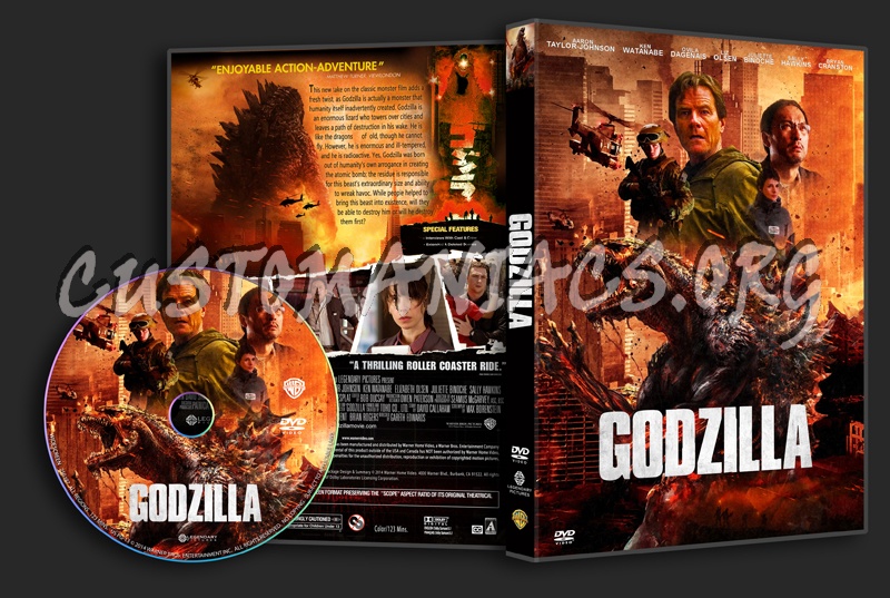 Godzilla dvd cover