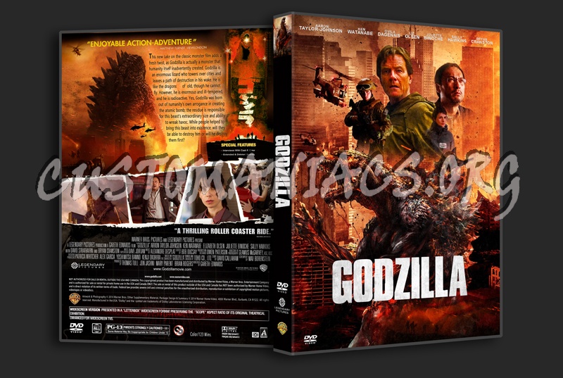 Godzilla dvd cover