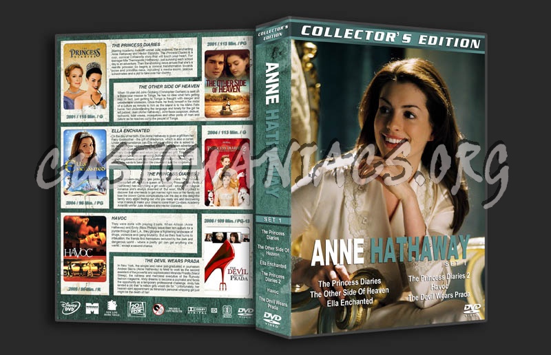 Anne Hathaway Collection - Set 1 dvd cover