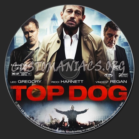 Top Dog dvd label