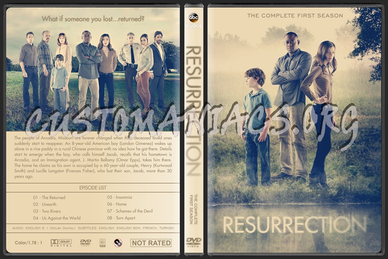 Resurrection (Season 1) dvd cover