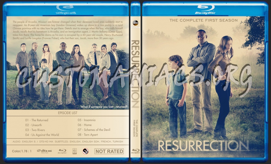 Resurrection (Season 1) blu-ray cover