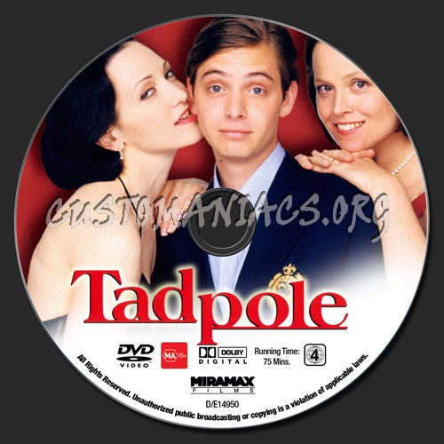 Tadpole dvd label