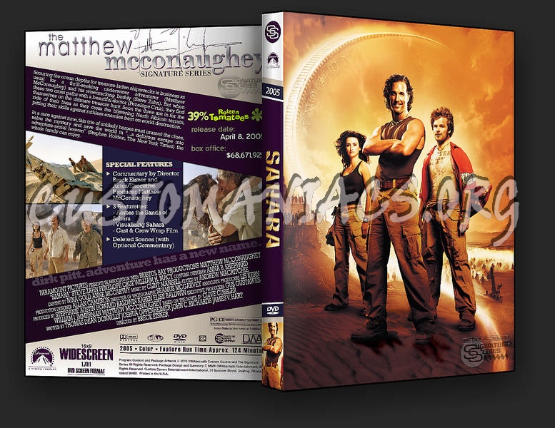 Sahara dvd cover