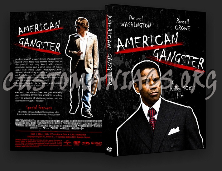 American Gangster dvd cover