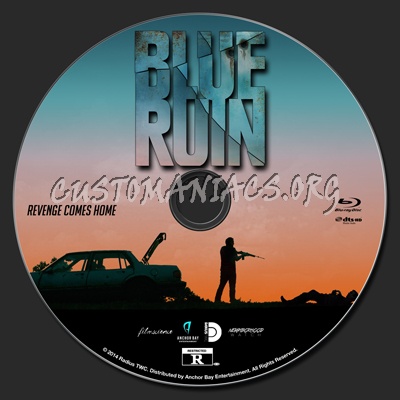 Blue Ruin blu-ray label