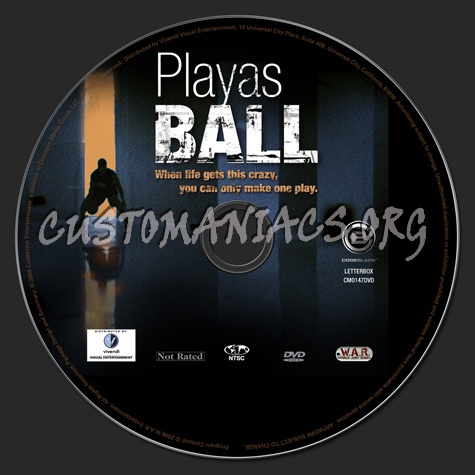 Playas Ball dvd label