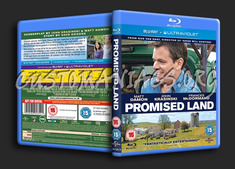 Promised Land blu-ray cover